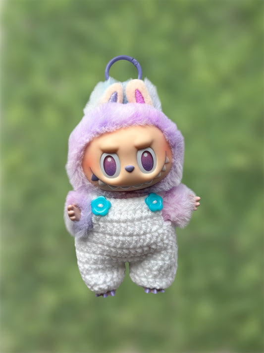 Crochet Labubu Overalls