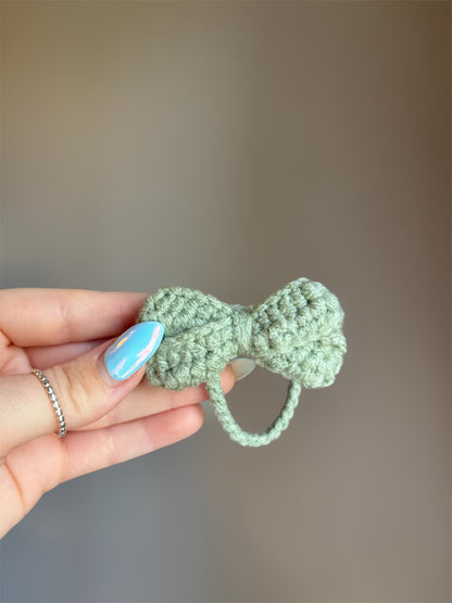 Crochet Labubu Bow