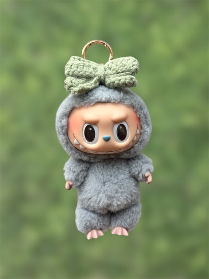 Crochet Labubu Bow
