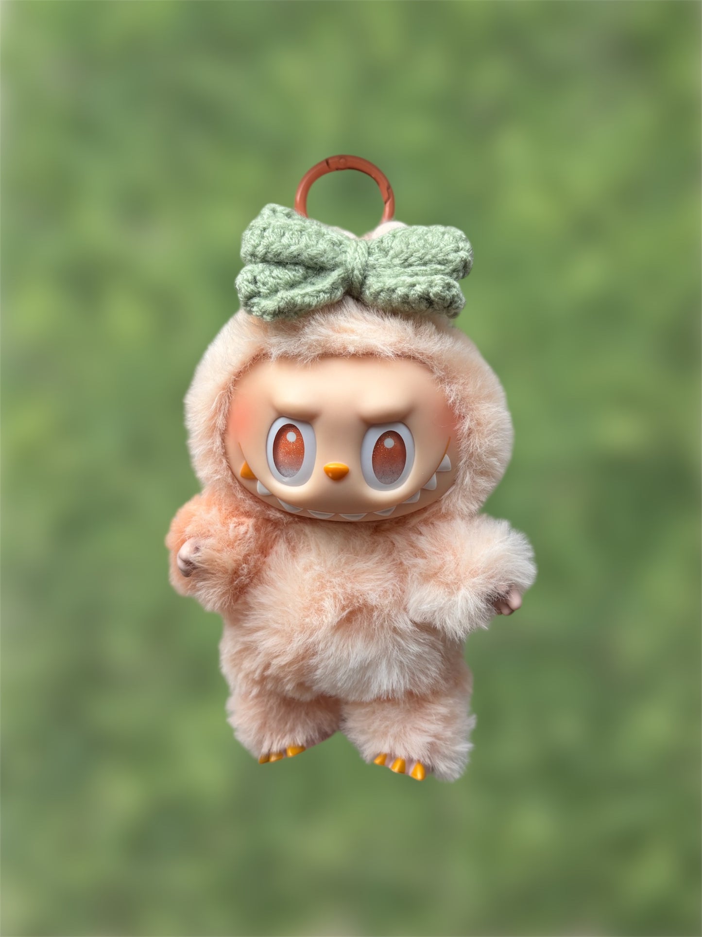 Crochet Labubu Bow