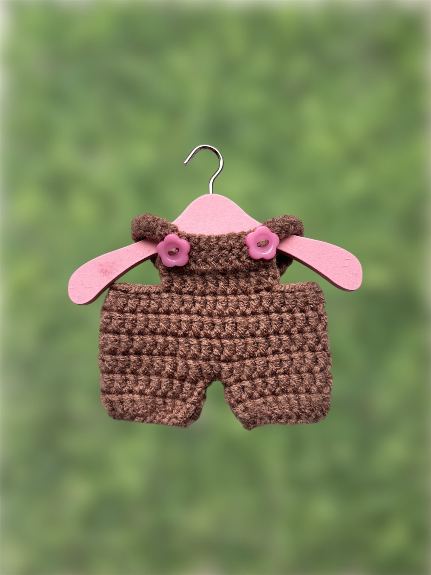 Crochet Labubu Overalls