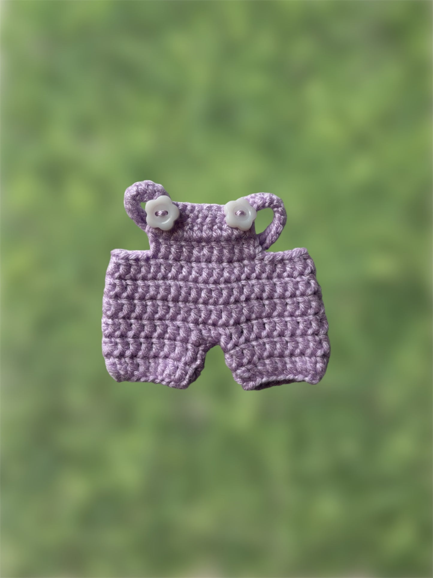 Crochet Labubu Overalls