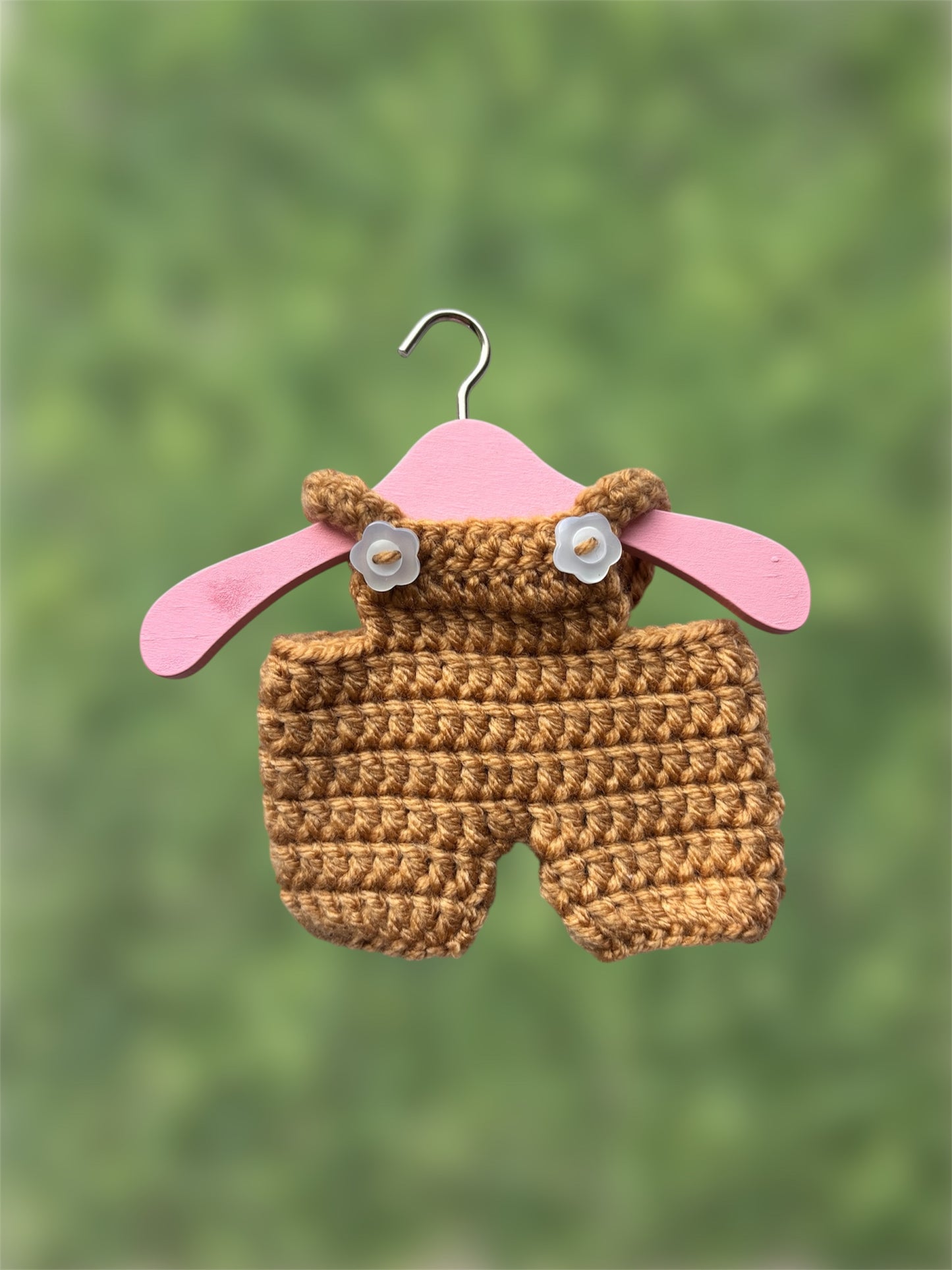 Crochet Labubu Overalls