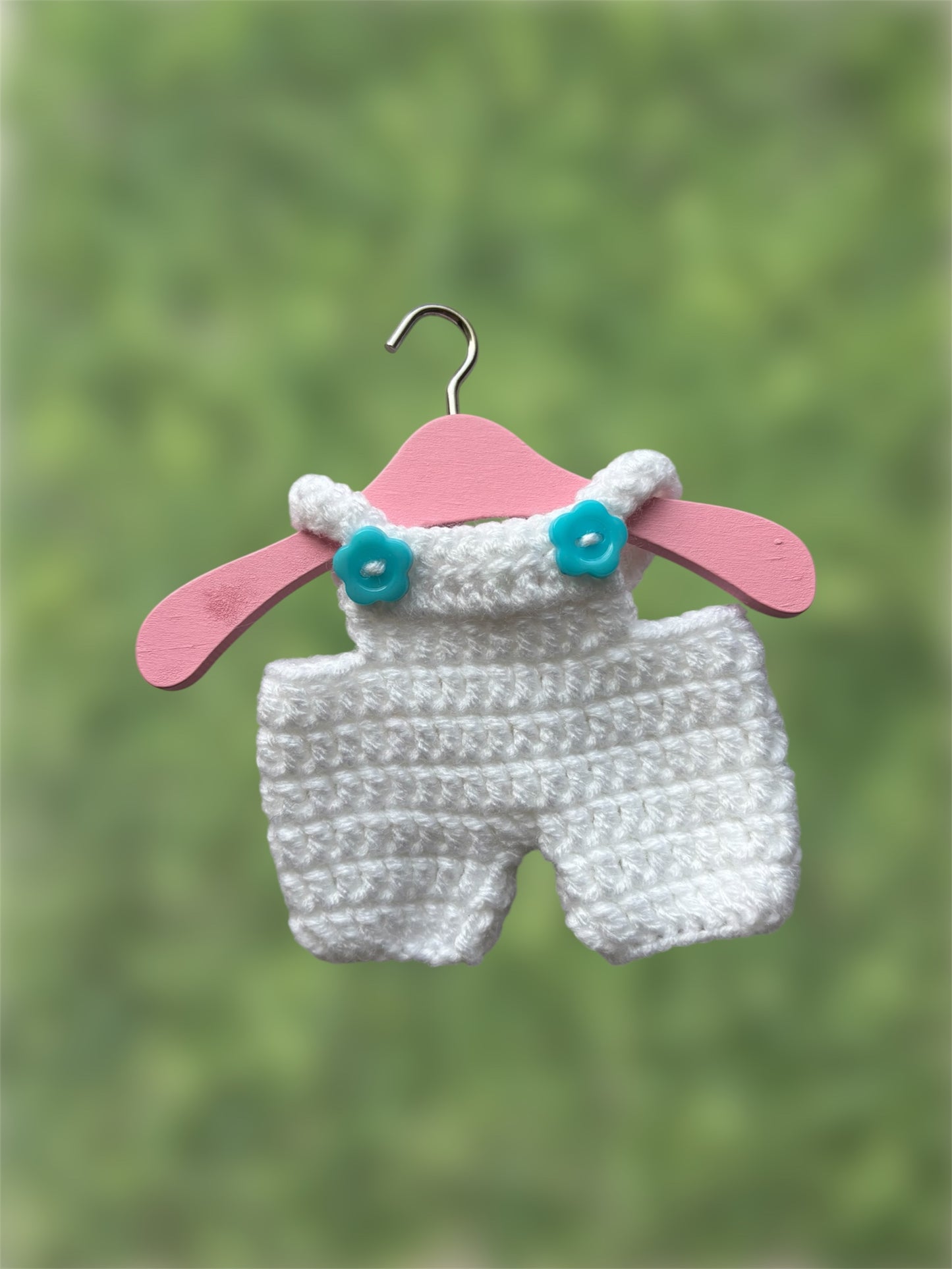 Crochet Labubu Overalls