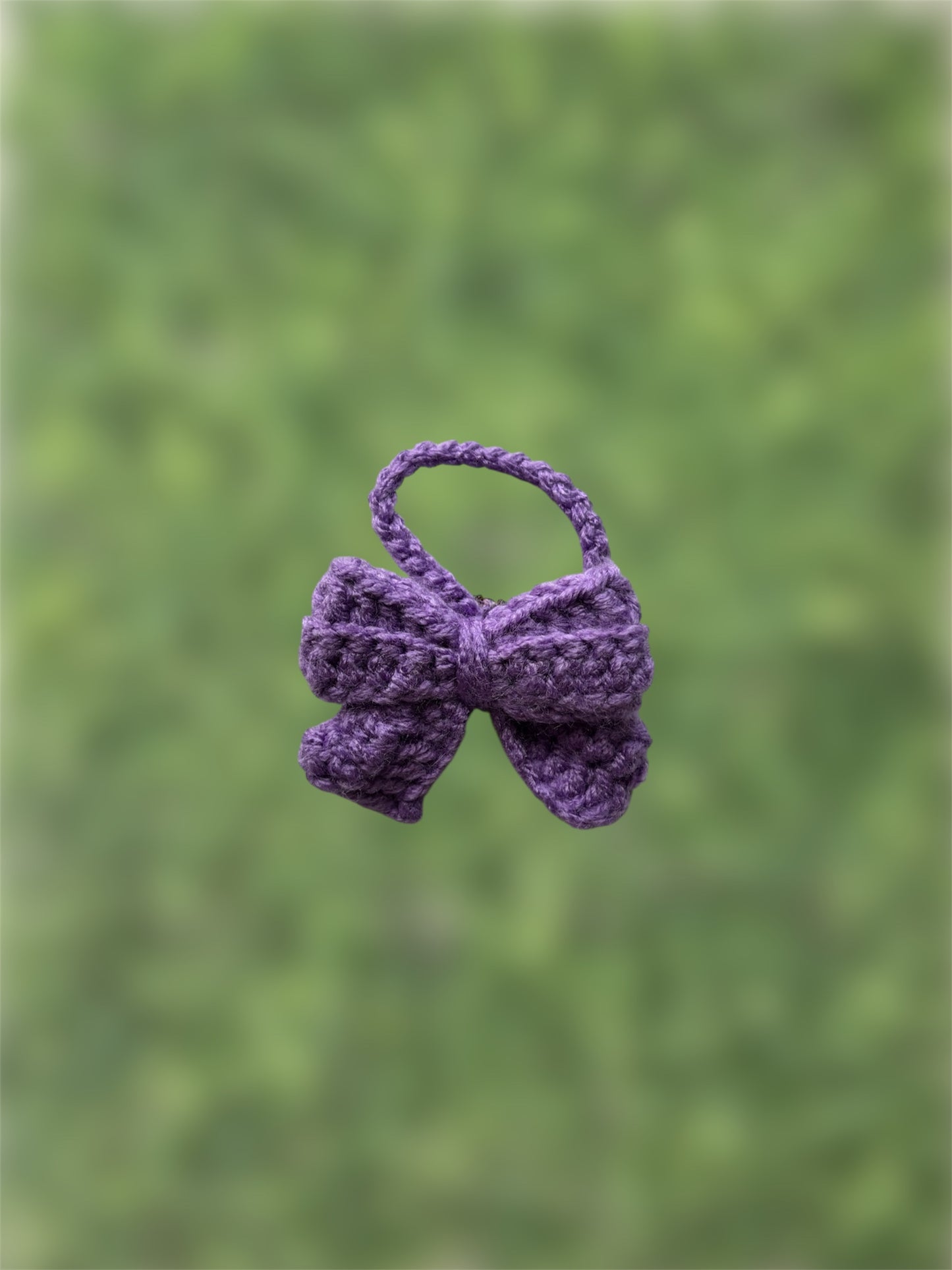 Crochet Labubu Bow