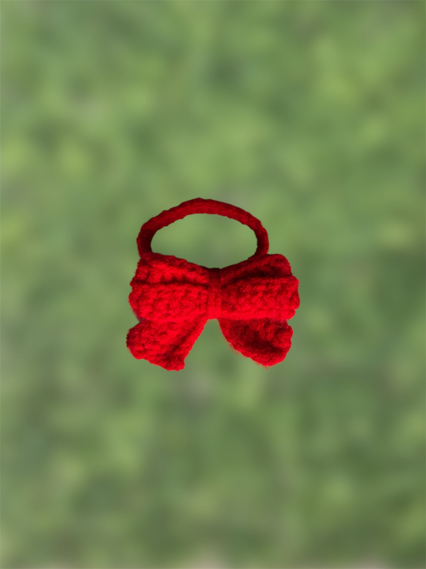 Crochet Labubu Bow