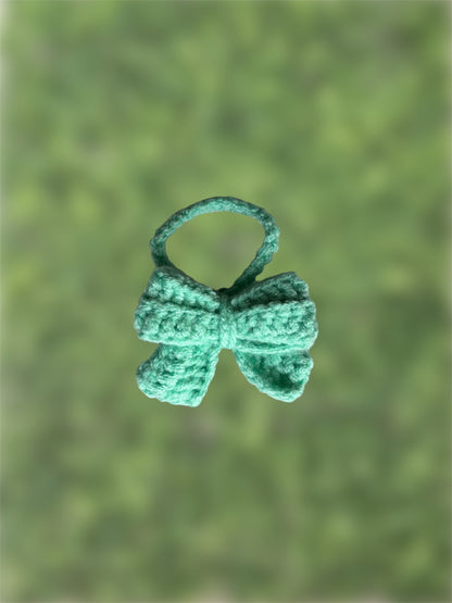 Crochet Labubu Bow