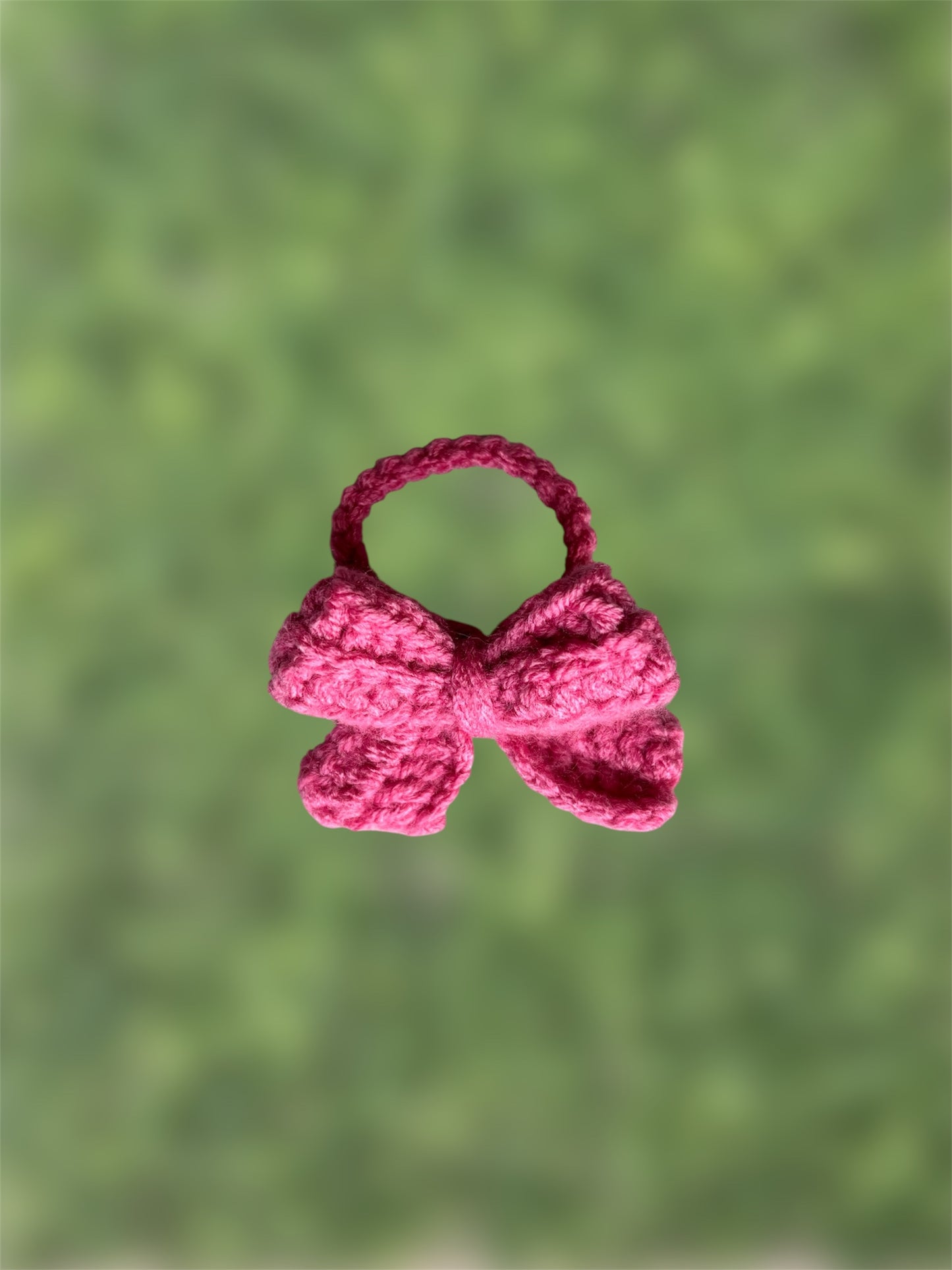 Crochet Labubu Bow