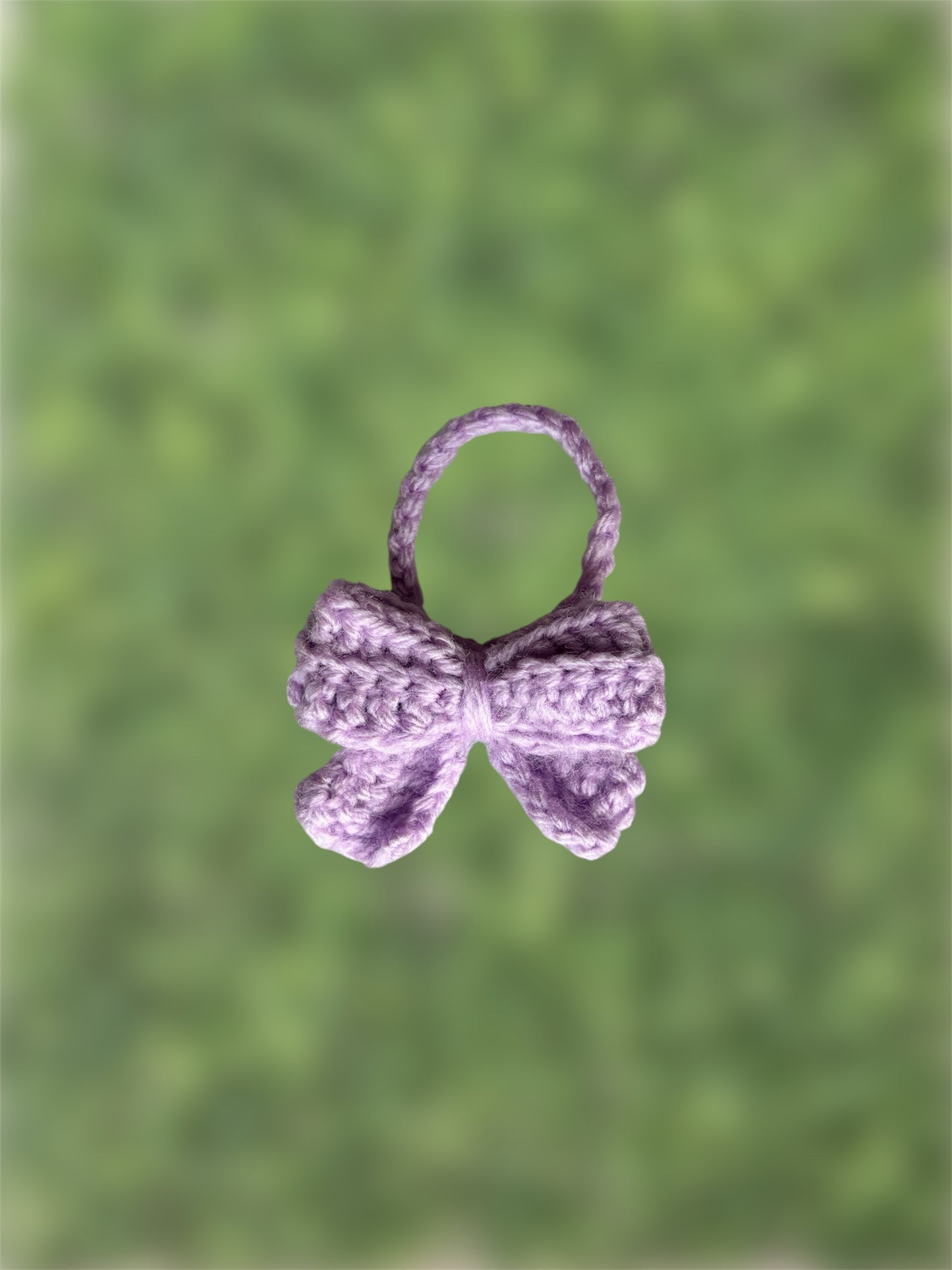 Crochet Labubu Bow
