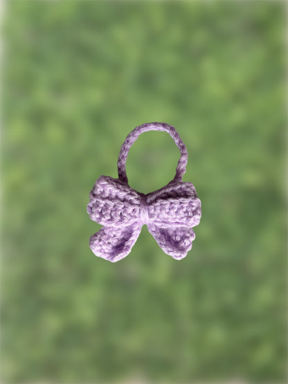 Crochet Labubu Bow