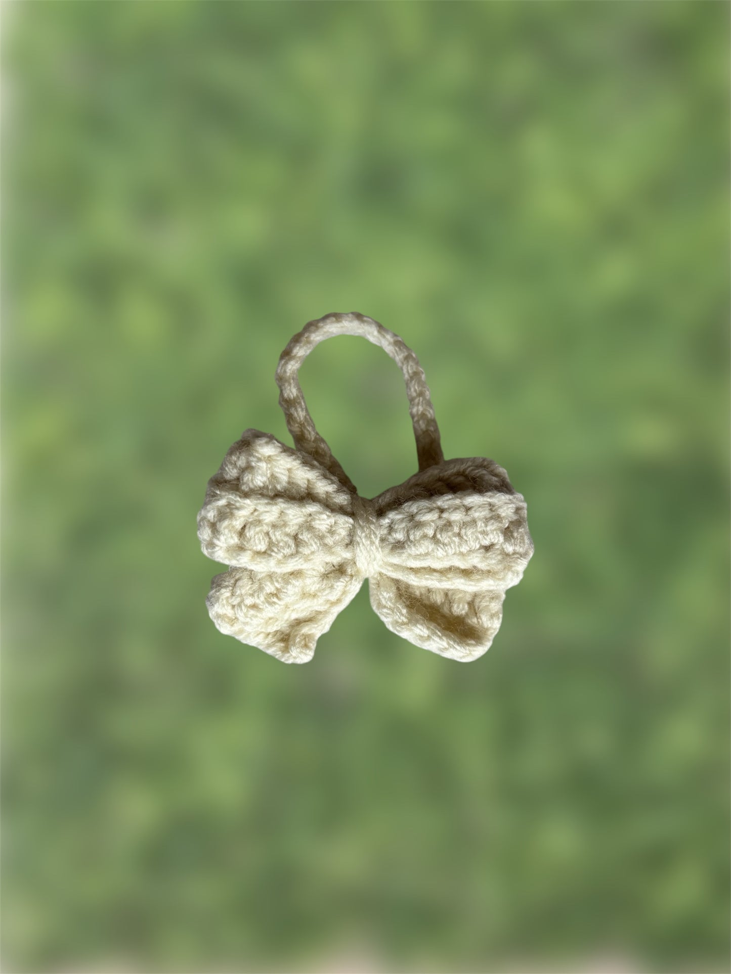 Crochet Labubu Bow