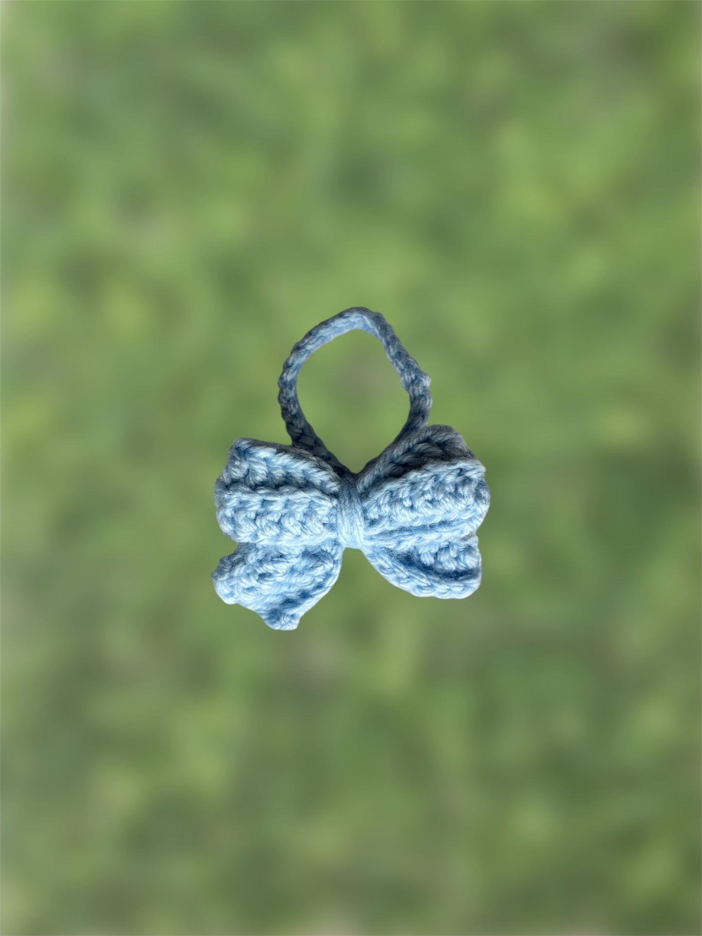 Crochet Labubu Bow