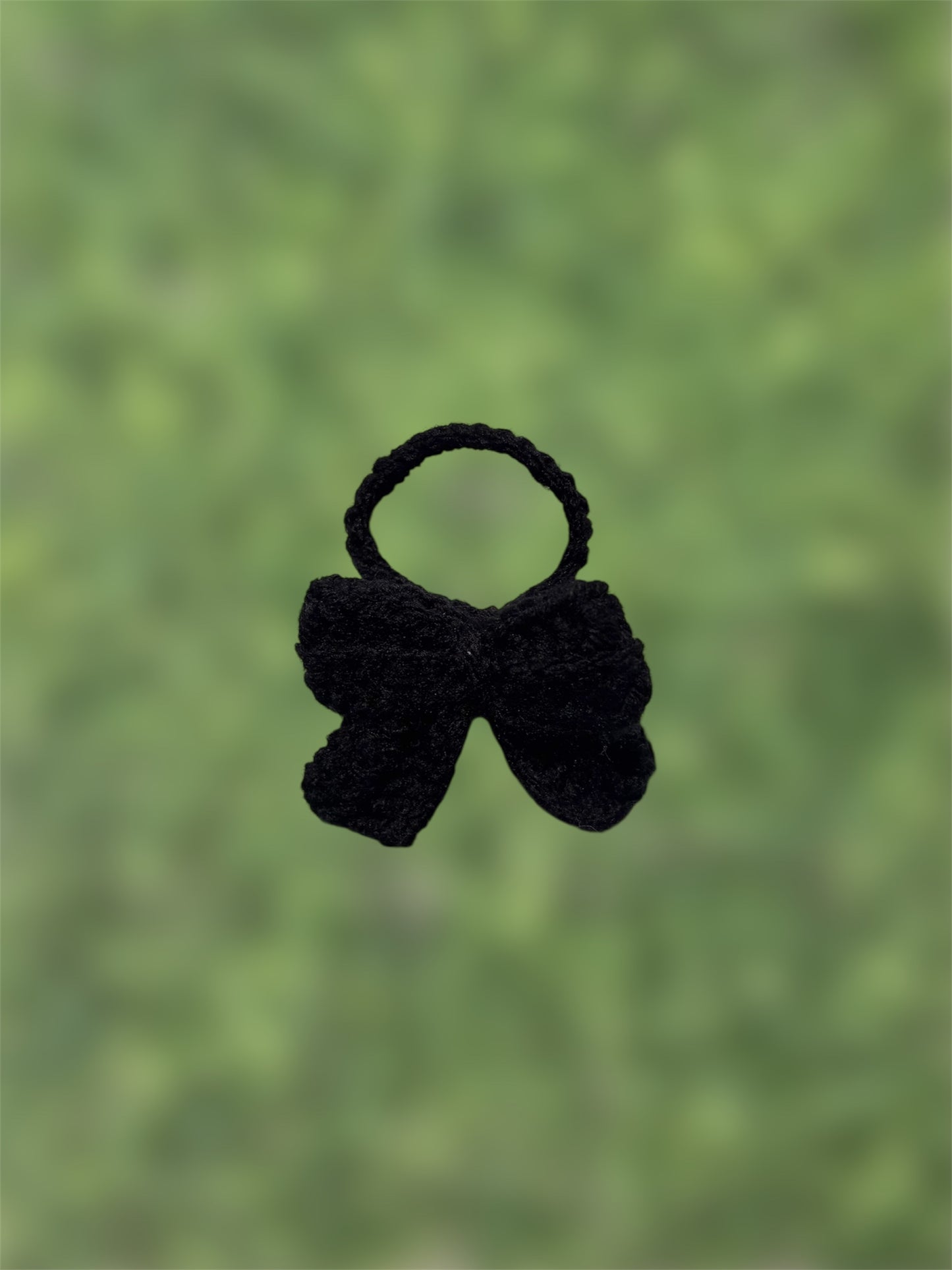 Crochet Labubu Bow