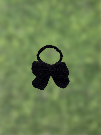 Crochet Labubu Bow