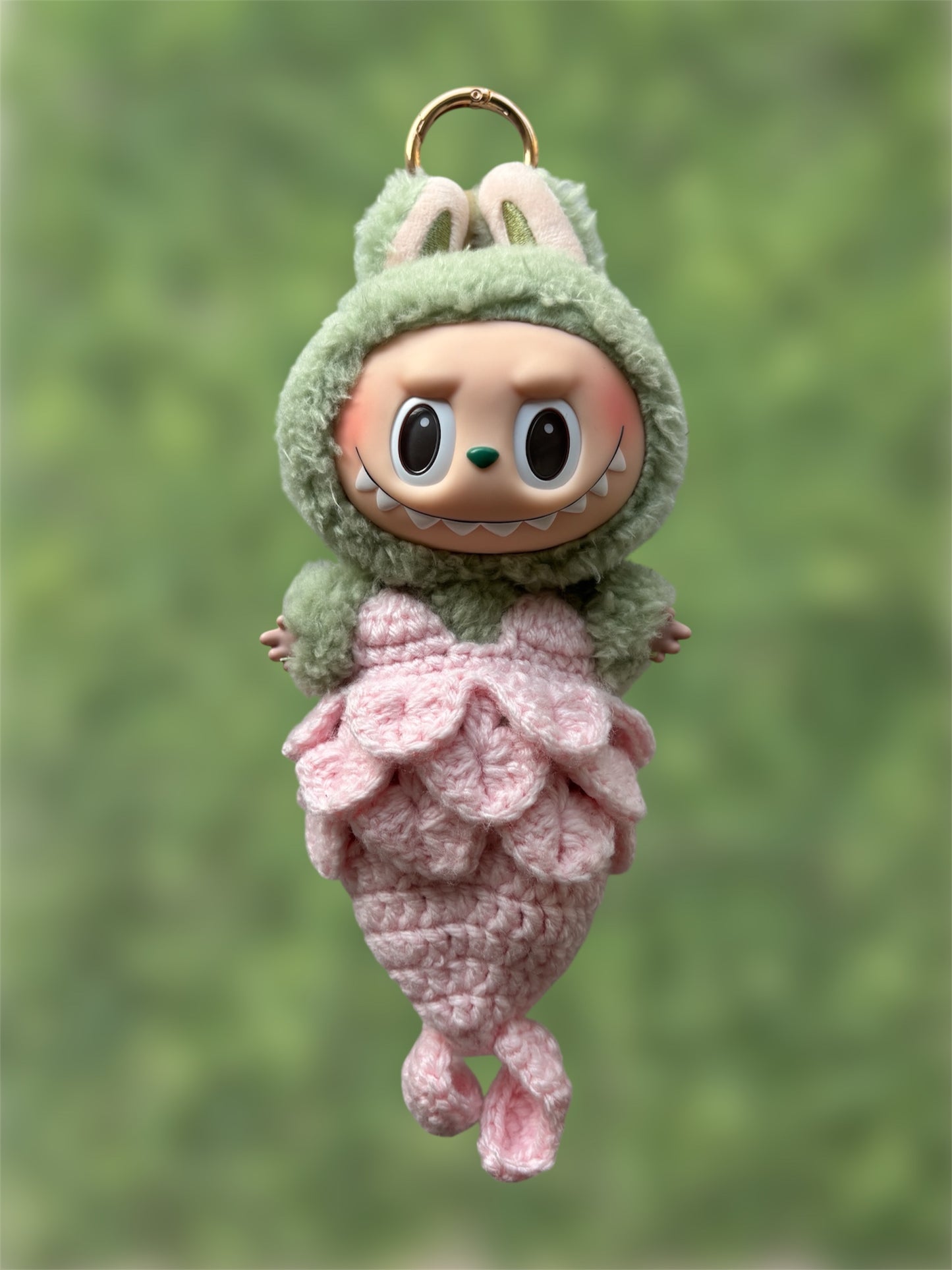 Crochet Labubu Mermaid Tail
