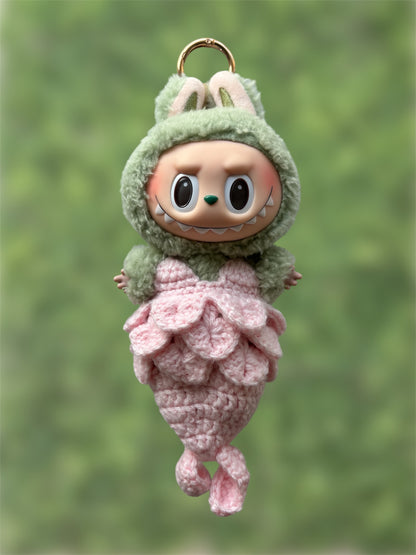 Crochet Labubu Mermaid Tail
