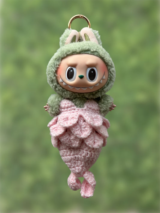 Crochet Labubu Mermaid Tail