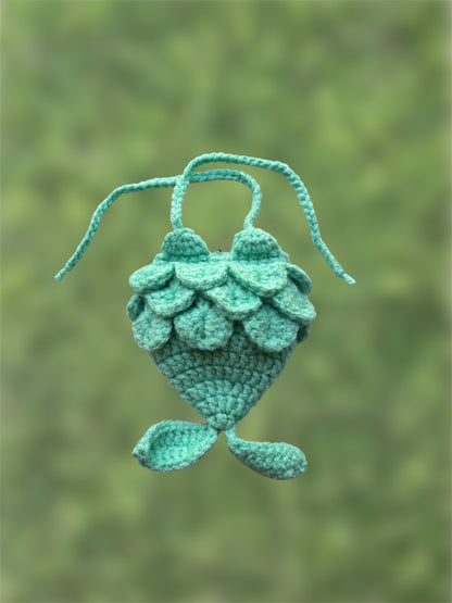 Crochet Labubu Mermaid Tail